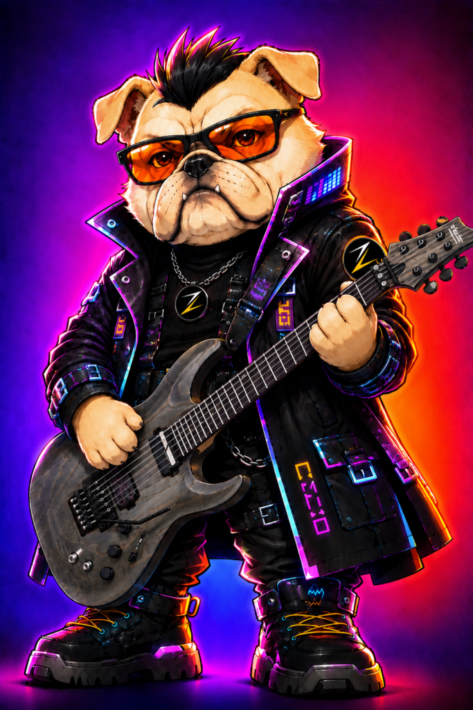 bulldog guitare